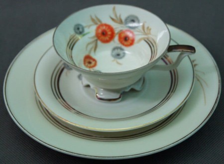 Tiefenfurt Tuppack porcelanowy zestaw śniadaniowy