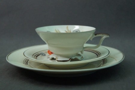 Tiefenfurt Tuppack porcelanowy zestaw śniadaniowy