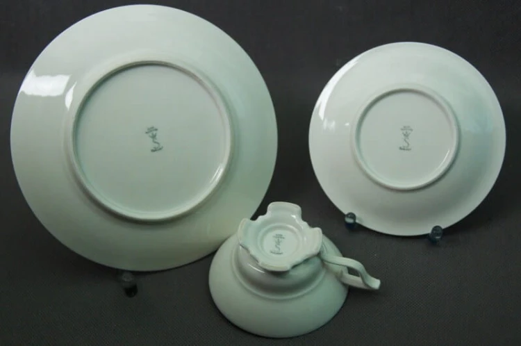 Tiefenfurt Tuppack porcelanowy zestaw śniadaniowy