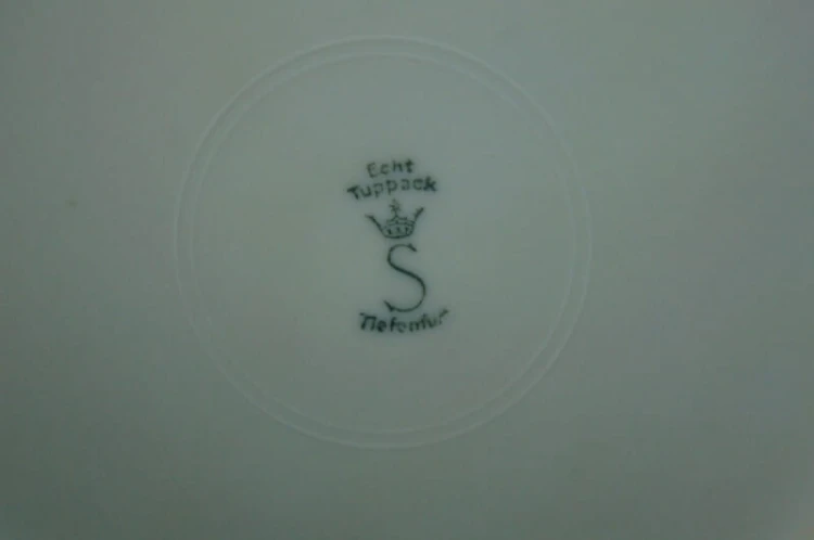 Tiefenfurt Tuppack porcelanowy zestaw śniadaniowy