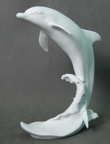 Delfin porcelanowa figurka Kaiser