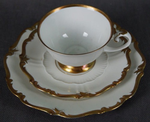 Trio w odcieniu kości słoniowej porcelana Reichenbach