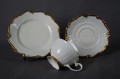Trio w odcieniu kości słoniowej porcelana Reichenbach