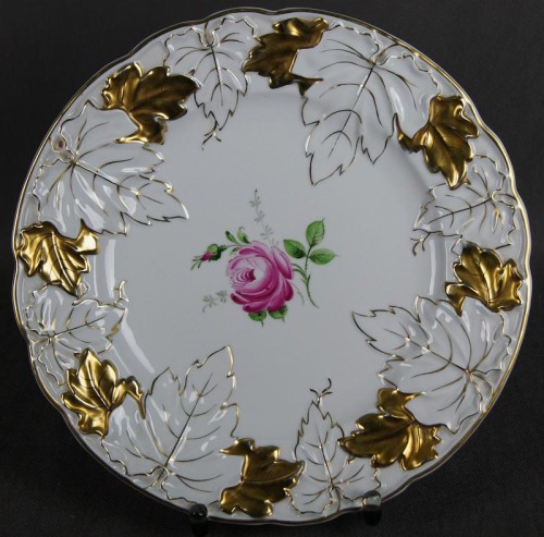 Wytworna duża patera wytwórnia porcelany Plaue