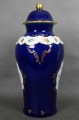 Duży imponujący wazon z przykrywą porcelana Wallendorf