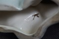 Rybapstrąg porcelanowa kolorowa duża figurka