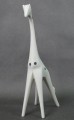 Żyrafa lata 50 Vintage niemiecka figurka porcelana Sgrafo Modern