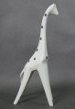 Żyrafa lata 50 Vintage niemiecka figurka porcelana Sgrafo Modern