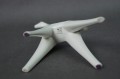 Żyrafa lata 50 Vintage niemiecka figurka porcelana Sgrafo Modern