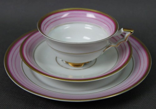 Zestaw śniadaniowy do herbaty porcelana AL-KA Kunst