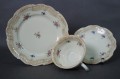 Śniadaniówka Ecru Bavaria trio porcelana Niemiecka