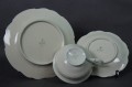 Śniadaniówka Ecru Bavaria trio porcelana Niemiecka
