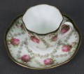 Różana filiżanka do espresso przedwojenna porcelana
