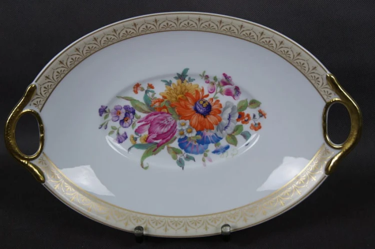 Patera w kwiaty - porcelana Kaiser - model Sanssouci