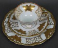 Porcelana Edelstein trio do herbaty - Istne dzieło sztuki