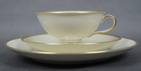 Elegancja w najlepszym wydaniu trio do herbaty porcelana Fürstenberg
