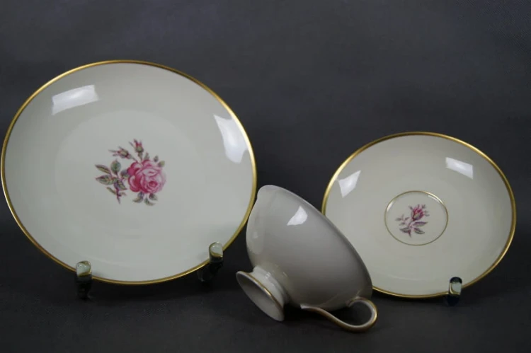 Elegancja w najlepszym wydaniu trio do herbaty porcelana Fürstenberg