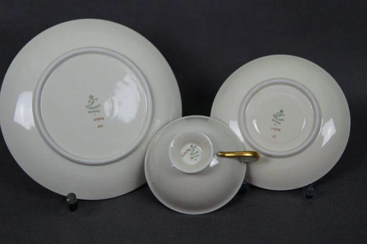 Elegancja w najlepszym wydaniu trio do herbaty porcelana Fürstenberg