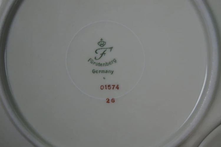 Elegancja w najlepszym wydaniu trio do herbaty porcelana Fürstenberg