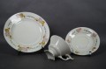 Zestaw śniadaniowy Porcelana z Dolnego Śląska Tiefenfurt Parowa