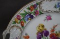 Kwiatowa duża patera Bawaria porcelana Carl Schumann