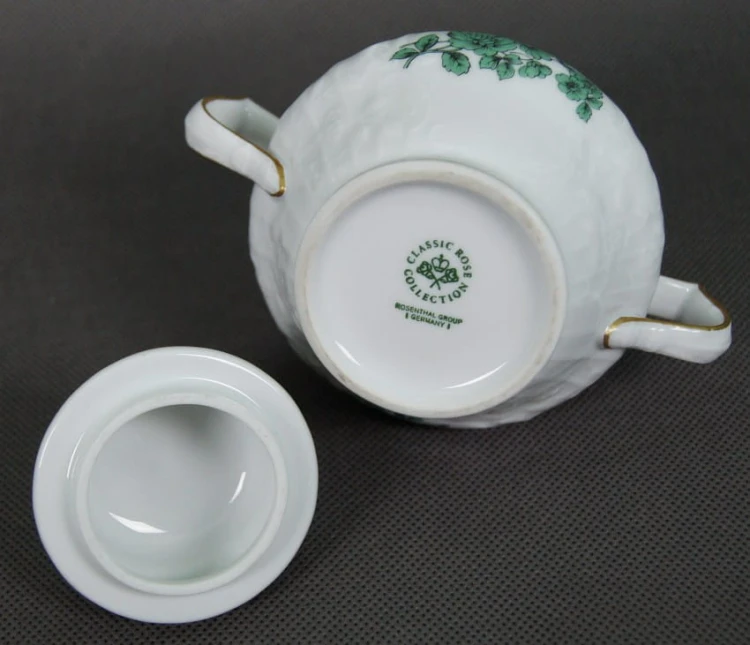 Rosenthal Sanssouci urzekająca biała cukiernica