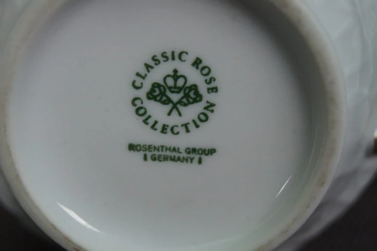 Rosenthal Sanssouci urzekająca biała cukiernica