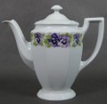 Herbaciany Dzbanek Rosenthal Biała Maria Bratki 20,5 cm