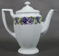Herbaciany Dzbanek Rosenthal Biała Maria Bratki 20,5 cm