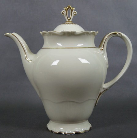 Unikatowy dzbanek - imbryk model Kavalier - porcelana Sorau - Żary