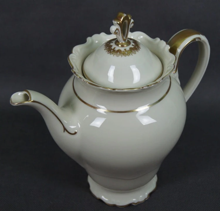 Unikatowy dzbanek - imbryk model Kavalier - porcelana Sorau - Żary