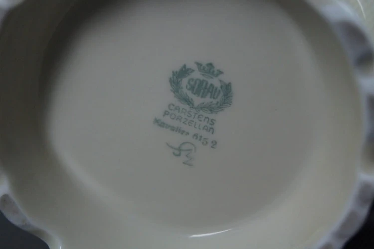 Unikatowy dzbanek - imbryk model Kavalier - porcelana Sorau - Żary