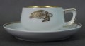 Wyzłocona filiżanka ze spodkiem do espresso porcelana Thomas