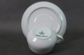 Wyzłocona filiżanka ze spodkiem do espresso porcelana Schönwald 2