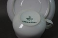 Wyzłocona filiżanka ze spodkiem do espresso porcelana Schönwald 2