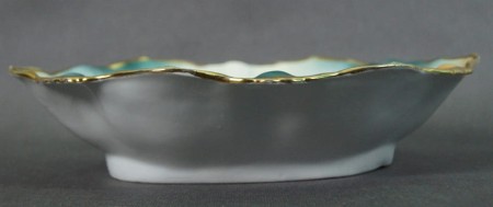 Duża porcelanowa patera z Dolnego Śląska Parowa - K. Steinmann
