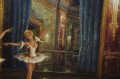 Tańczące baletnice w rokokowej sali obraz olejny Heinz Münnich