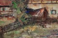 Ludwig Klein  Romantyczne malarstwo wiejskie na płótnie