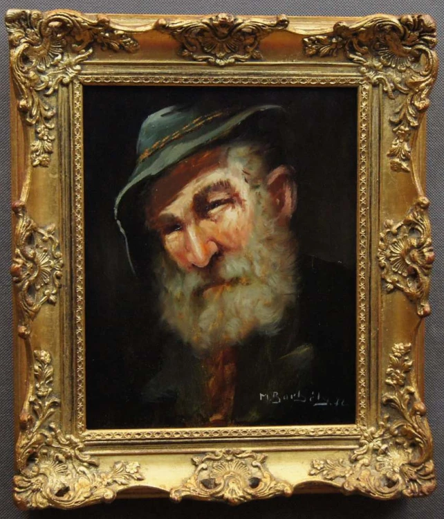 Michael Borbely  portret trapera - człowiek gór na obrazie