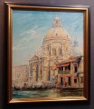 Wenecja z kanałem oraz Basilica di Santa Maria ⭐ obraz olejny