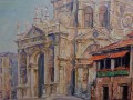 Wenecja z kanałem oraz Basilica di Santa Maria ⭐ obraz olejny