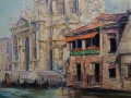 Wenecja z kanałem oraz Basilica di Santa Maria ⭐ obraz olejny
