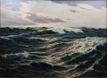 Horst Altermann - Niespokojne morze niemieckie malarstwo aukcyjne