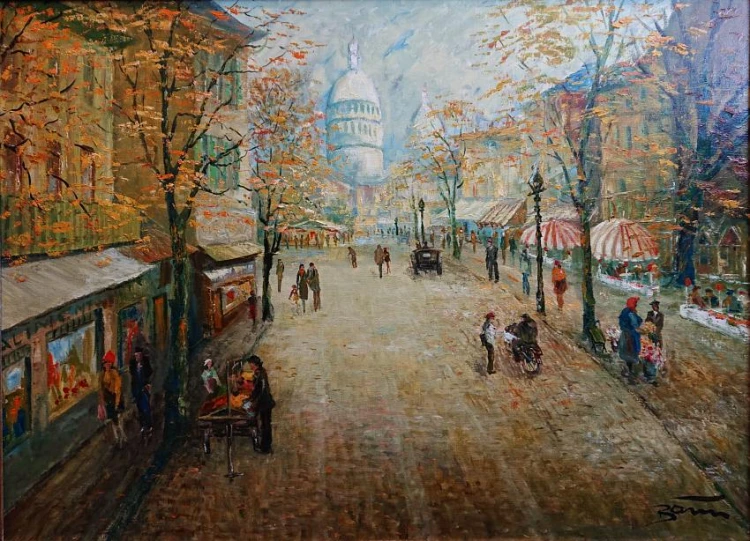Paryż historyczna dzielnica Montmartre