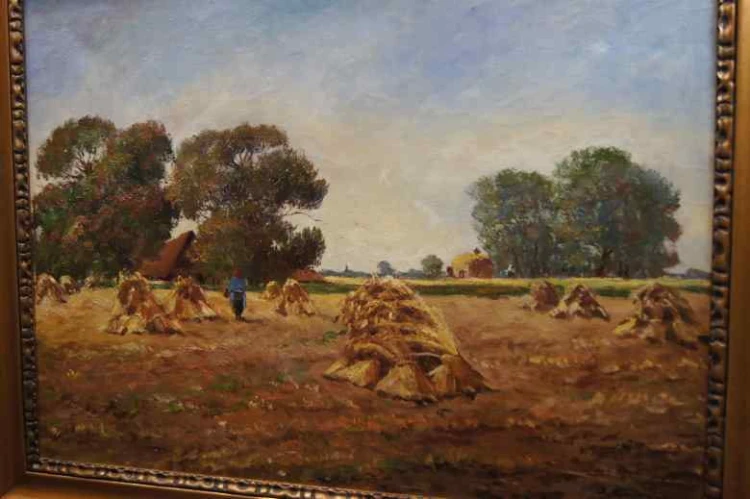 JEAN COUNE WIEJSKI KRAJOBRAZ SIANOKOSY