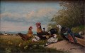 Ptactwo domowe - Animalistyczna scenka | Wilhelm von Battlehner