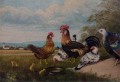 Ptactwo domowe - Animalistyczna scenka | Wilhelm von Battlehner