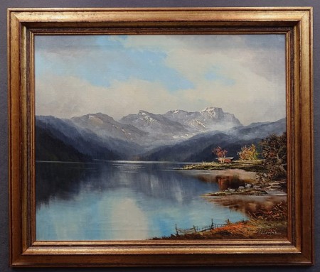 Górskie uroki obraz olejny - Joachim Ernest Lemke