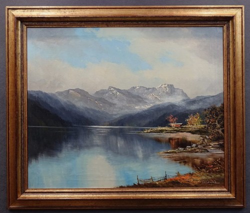 Górskie uroki obraz olejny - Joachim Ernest Lemke