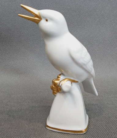 Gerold - Figurka porcelanowego ptaszka
